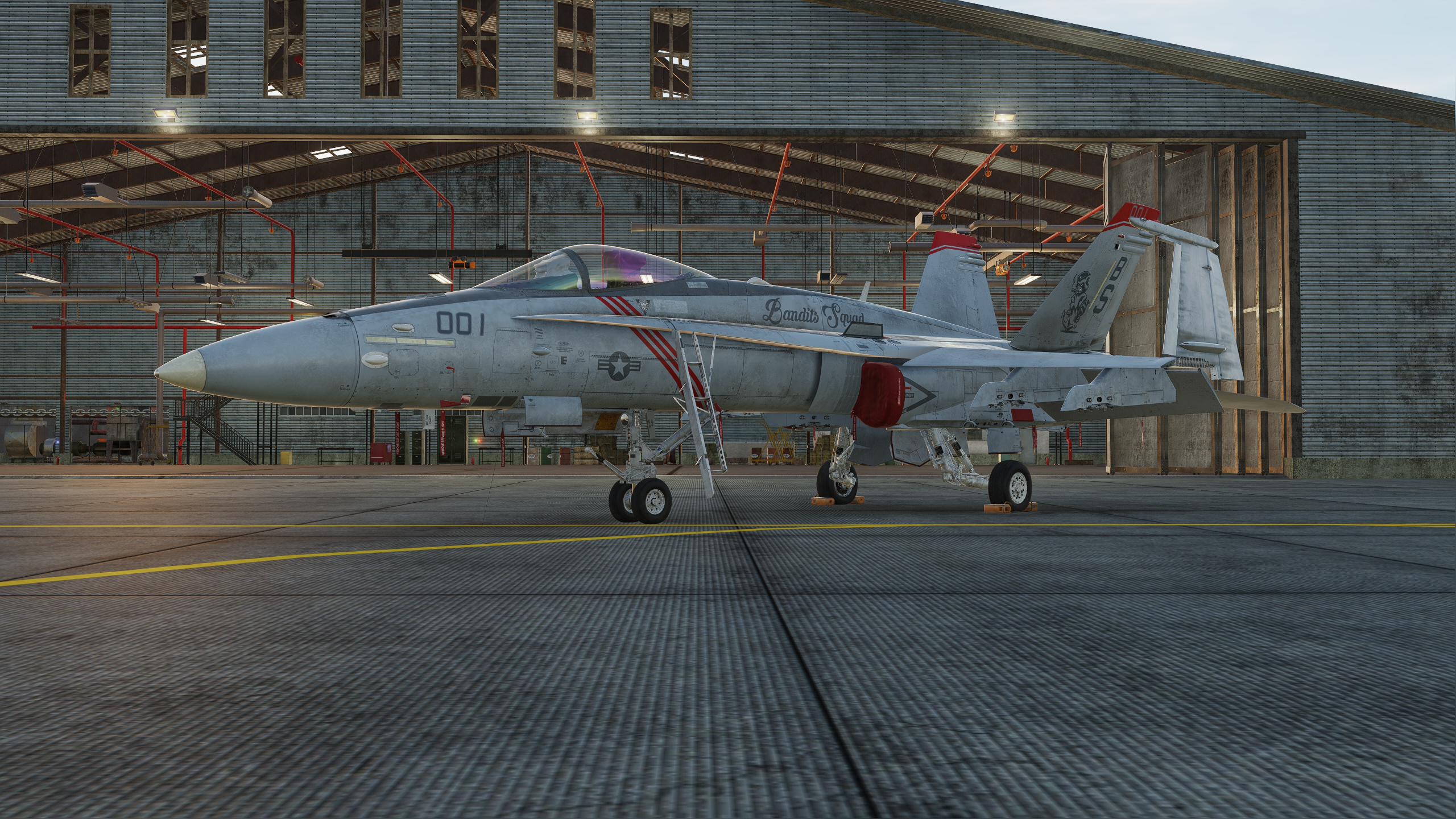 F-18 frontal